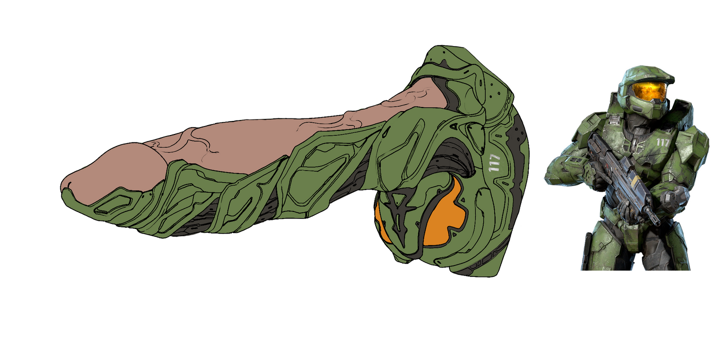 CUSTOM MERCIO - Master Chief 117 - Medium (00-50) - Magic Within