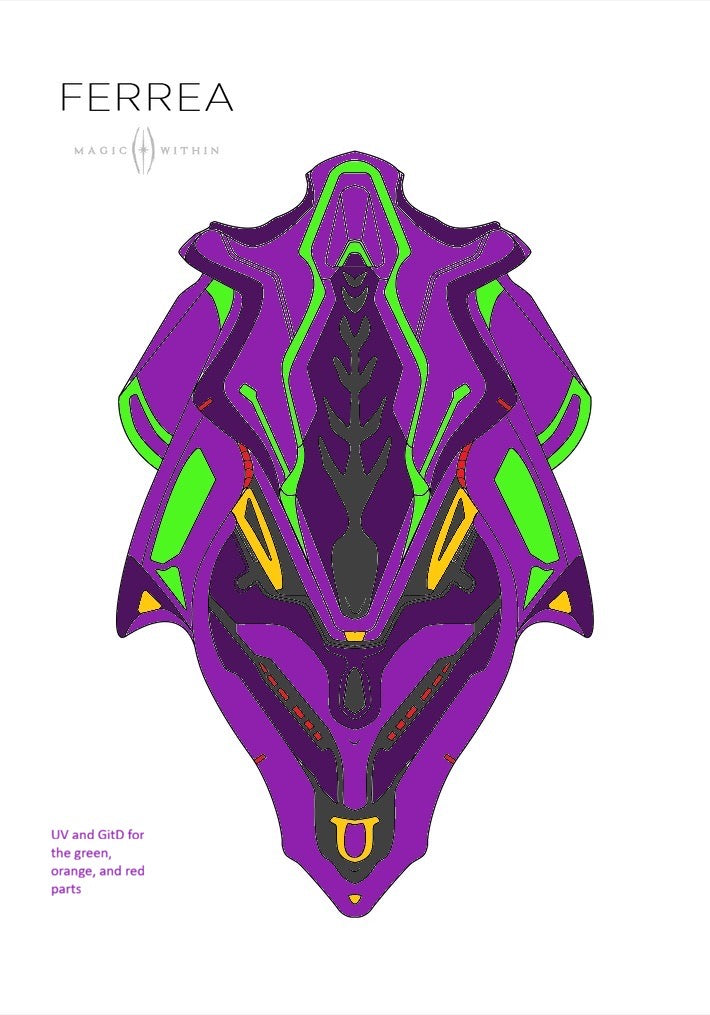 Custom FERREA - Medium (00-50) - EVA-01 - Magic Within