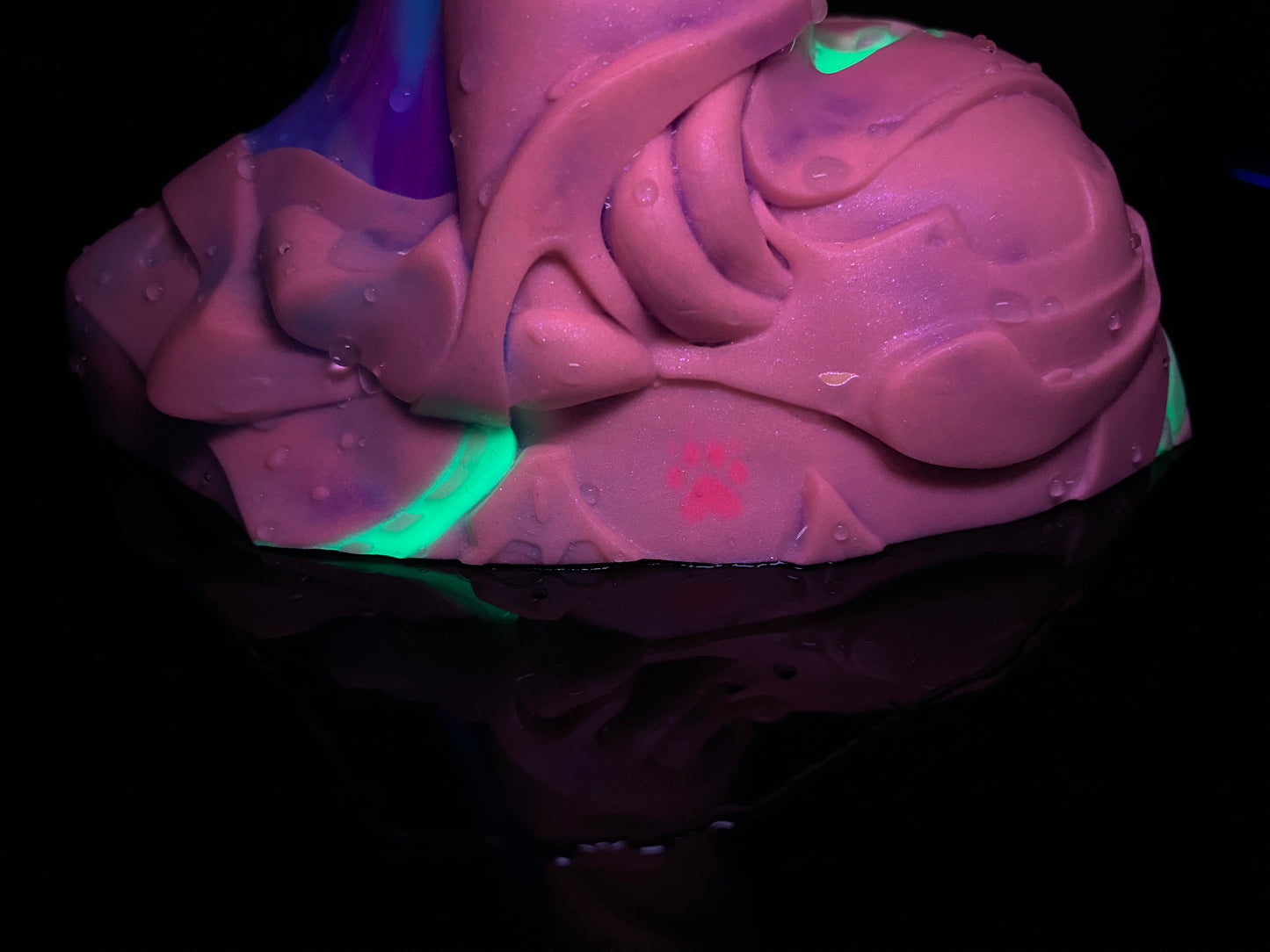 MERCIO - L - Soft (00-30) - GITD - Handpaint *flop*