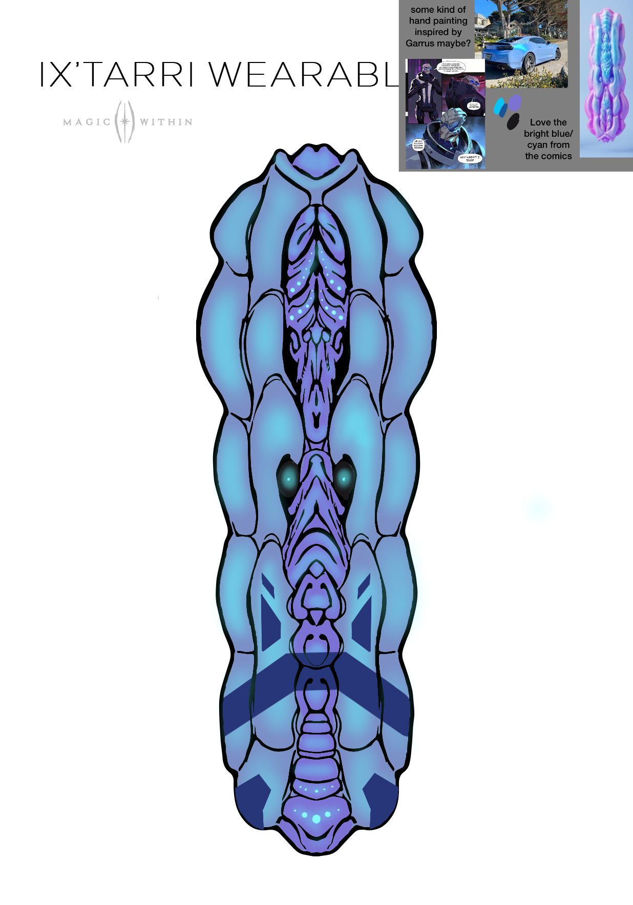 Custom P3N15 - Cayde-6 / IX’TARRI - Garrus